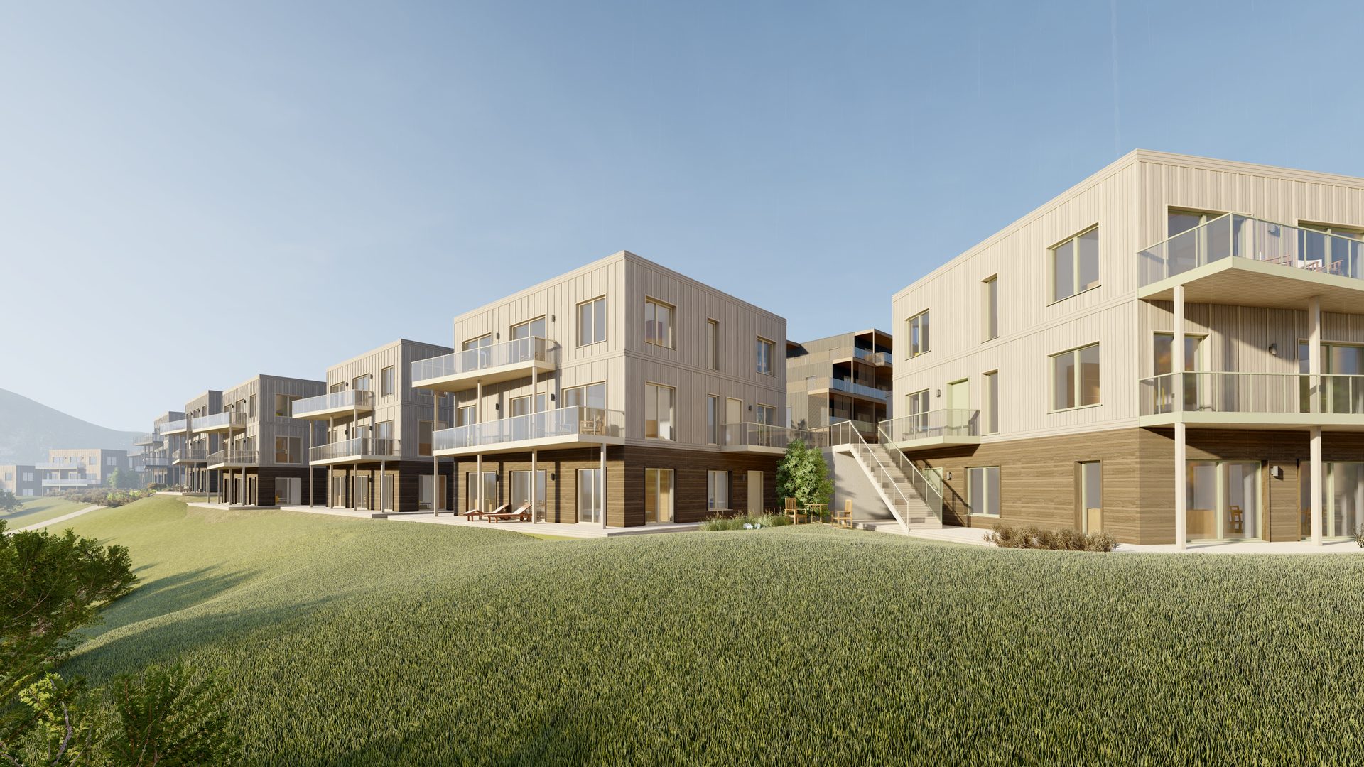 Valnesfjord Row Houses